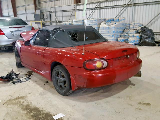 JM1NB3535Y0152422 - 2000 MAZDA MX-5 MIATA RED photo 3