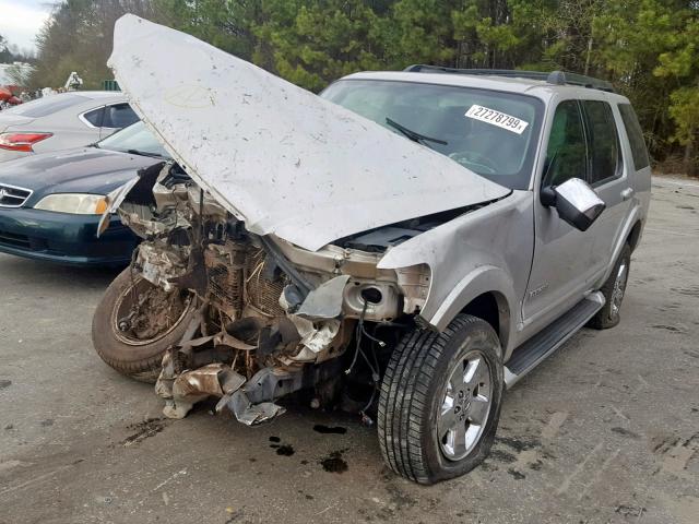 1FMEU65E26ZA24057 - 2006 FORD EXPLORER L SILVER photo 2