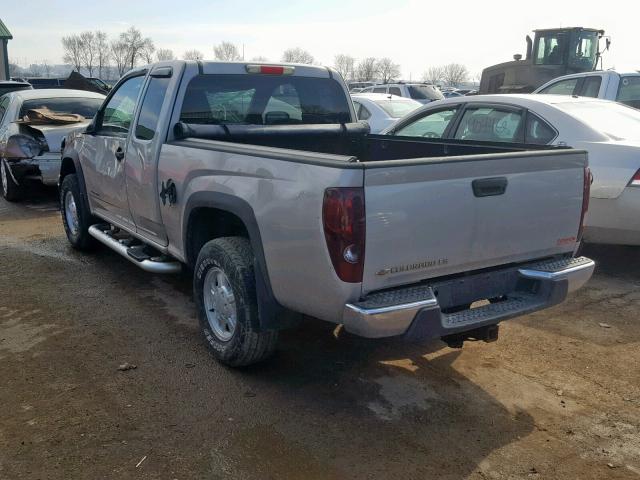 1GCDT196X58290357 - 2005 CHEVROLET COLORADO SILVER photo 3