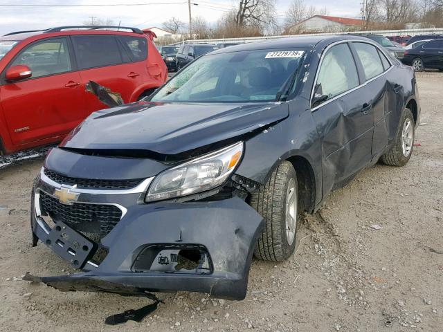 1G11B5SL9FF211215 - 2015 CHEVROLET MALIBU LS CHARCOAL photo 2