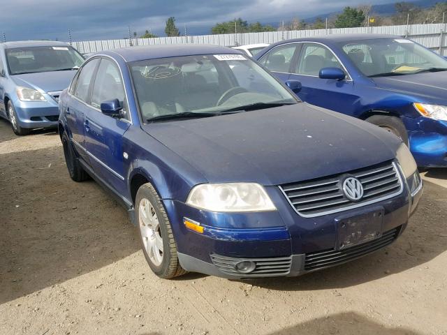 WVWTH63B72P075021 - 2002 VOLKSWAGEN PASSAT GLX 蓝色 照片 1