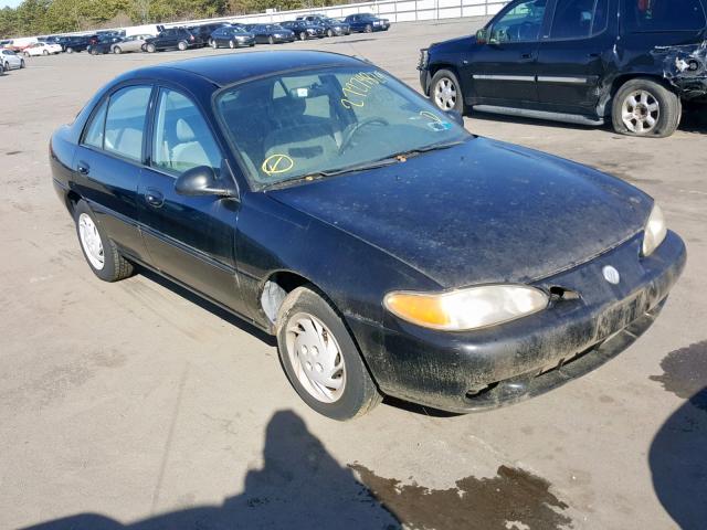 1MEFM13P0XW617773 - 1999 MERCURY TRACER LS BLACK photo 1