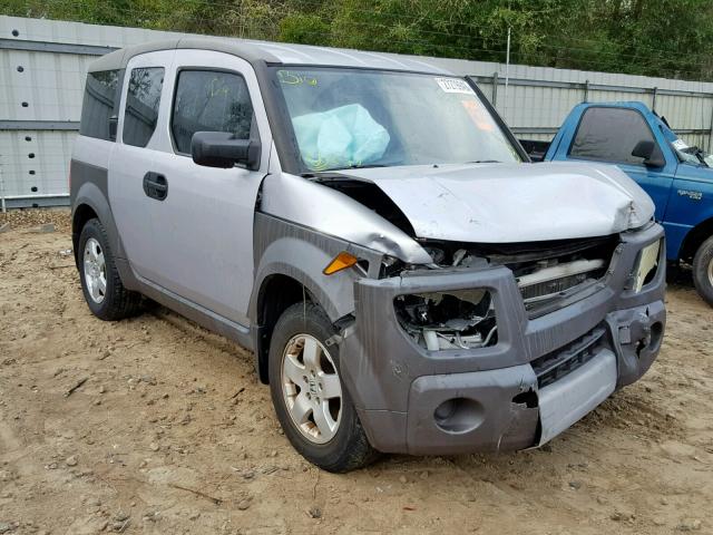 5J6YH18574L003137 - 2004 HONDA ELEMENT EX SILVER photo 1