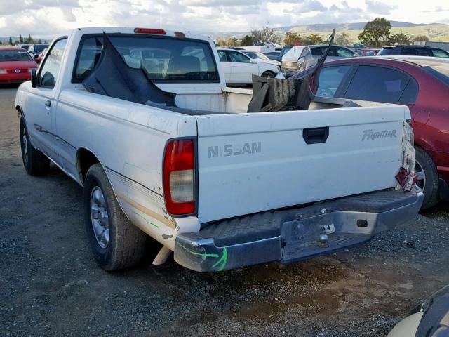 1N6DD21S1WC343843 - 1998 NISSAN FRONTIER X WHITE photo 3