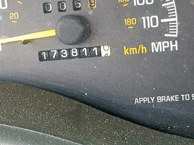 1G2WP52K6YF306988 - 2000 PONTIAC GRAND PRIX 蓝色 照片 8