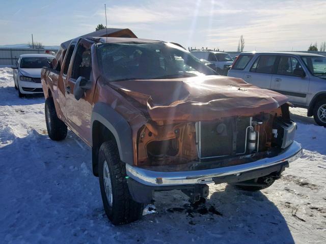 1GCDT19E078149209 - 2007 CHEVROLET COLORADO ORANGE photo 1