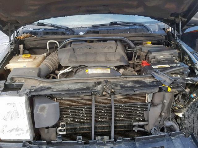 1J8HG58N98C188581 - 2008 JEEP COMMANDER BLACK photo 7