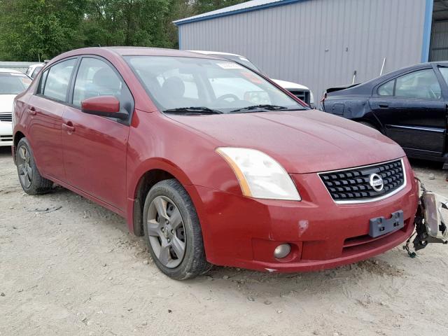 3N1AB61E68L702224 - 2008 NISSAN SENTRA 2.0 RED photo 1