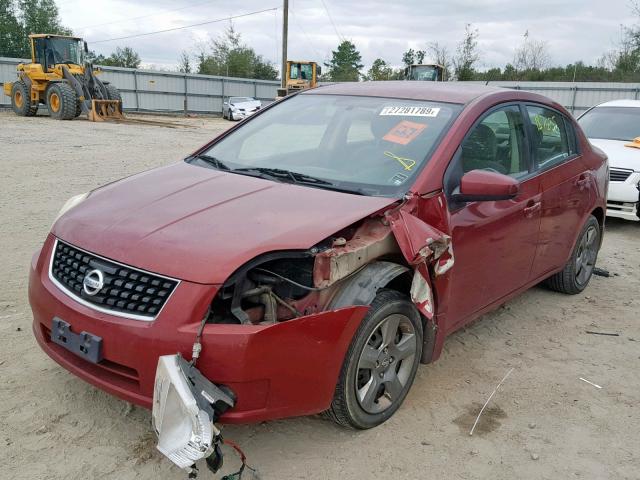 3N1AB61E68L702224 - 2008 NISSAN SENTRA 2.0 RED photo 2