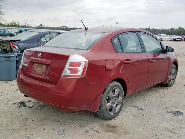 3N1AB61E68L702224 - 2008 NISSAN SENTRA 2.0 RED photo 4