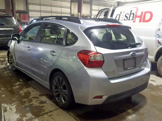 JF1GPAL69EH330038 - 2014 SUBARU IMPREZA SP SILVER photo 3