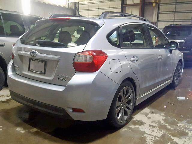 JF1GPAL69EH330038 - 2014 SUBARU IMPREZA SP SILVER photo 4