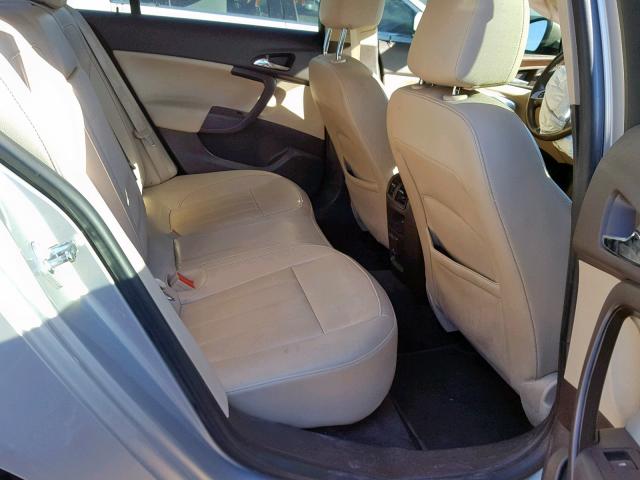 W04GV5EV1B1104893 - 2011 BUICK REGAL CXL TAN photo 6