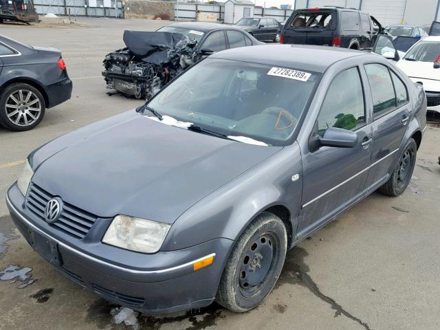 3VWRK69M34M119736 - 2004 VOLKSWAGEN JETTA GL GRAY photo 2