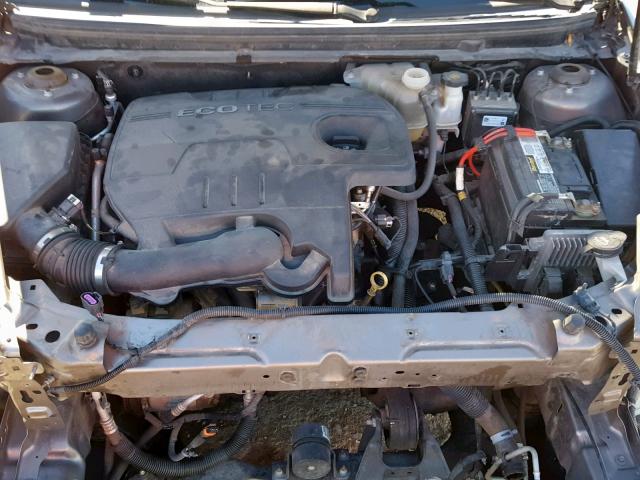 1G1ZC5EUXBF224005 - 2011 CHEVROLET MALIBU 1LT ნაცრისფერი ფოტო 7