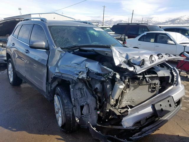 1C4PJMCS1EW107885 - 2014 JEEP CHEROKEE L SILVER photo 1