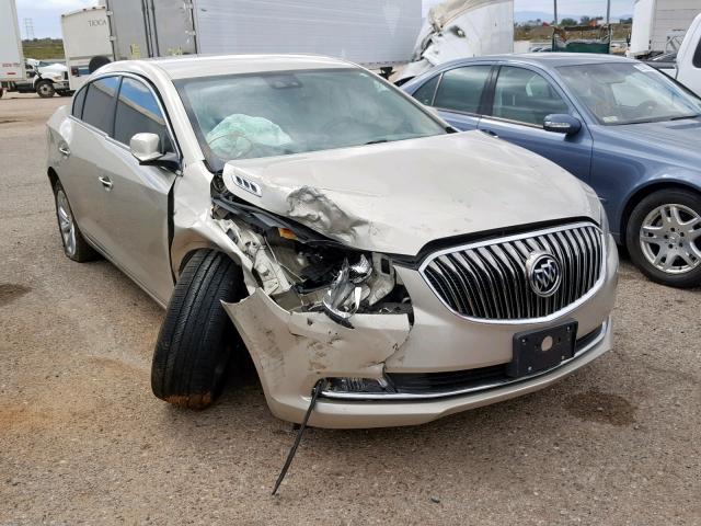 1G4GB5G32EF215823 - 2014 BUICK LACROSSE GOLD photo 1