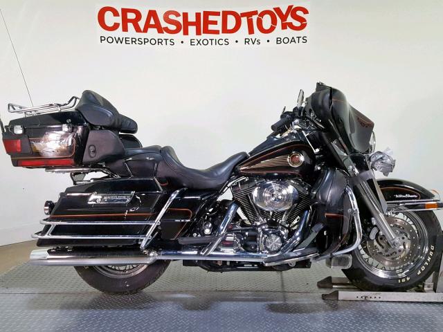 1HD1FCW152Y661482 - 2002 HARLEY-DAVIDSON FLHTCUI BLACK photo 1