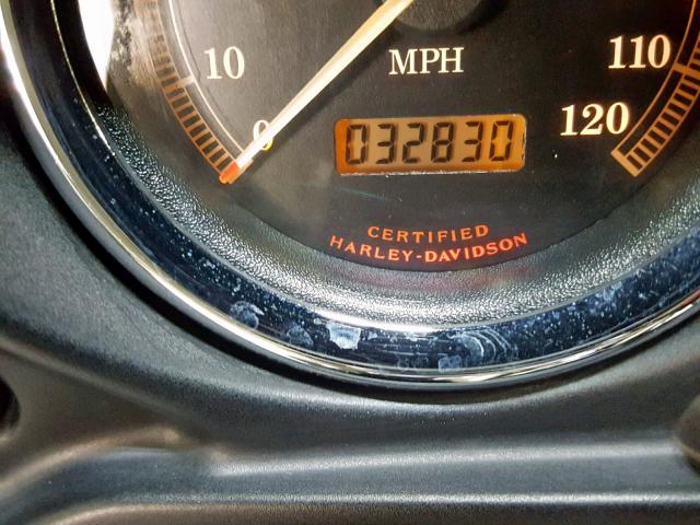 1HD1FCW152Y661482 - 2002 HARLEY-DAVIDSON FLHTCUI BLACK photo 10