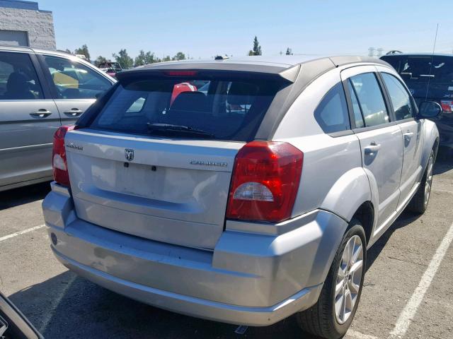 1B3CB5HA1BD168387 - 2011 DODGE CALIBER HE SILVER photo 4