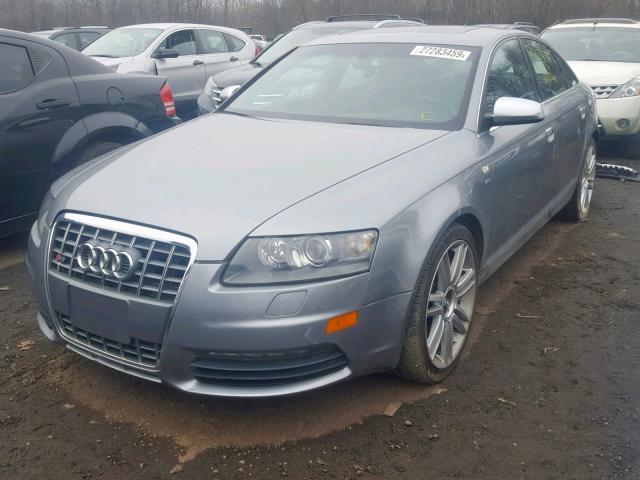 WAUGN74F27N114485 - 2007 AUDI S6 QUATTRO GRAY photo 2