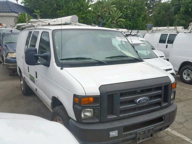 1FTSE3EL9BDA10231 - 2011 FORD ECONOLINE WHITE photo 1