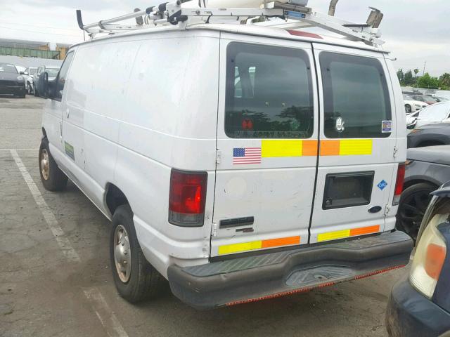 1FTSE3EL9BDA10231 - 2011 FORD ECONOLINE WHITE photo 3