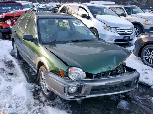 JF1GG68572H828909 - 2002 SUBARU IMPREZA OU GREEN photo 1