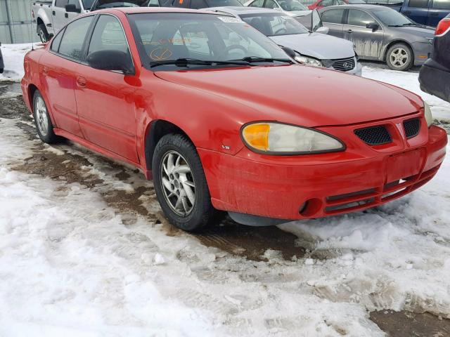 1G2NF52E84M617787 - 2004 PONTIAC GRAND AM S RED photo 1