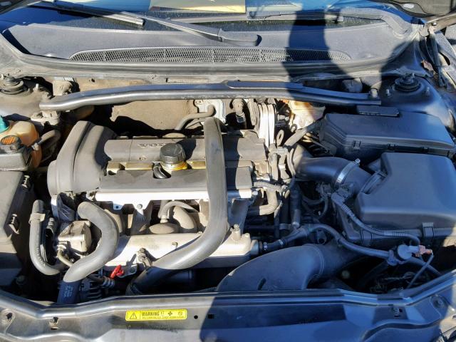 YV1TS59H141378366 - 2004 VOLVO S80 2.5T BLUE photo 7