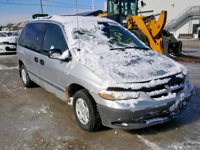 2B4GP2530YR503731 - 2000 DODGE CARAVAN SILVER photo 1