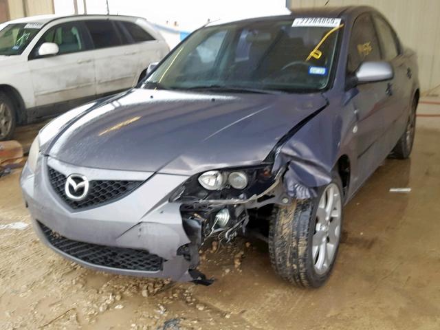 JM1BK32F791242152 - 2009 MAZDA 3 I GRAY photo 2