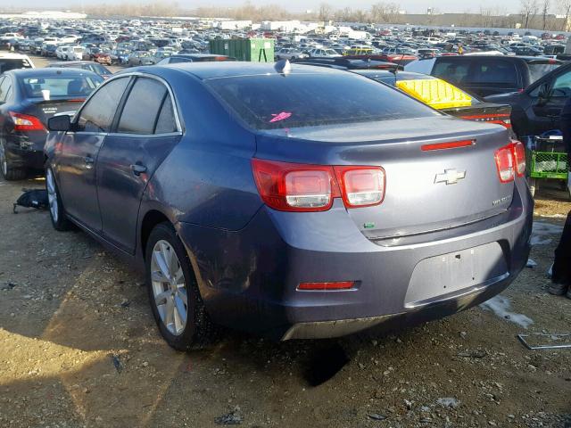 1G11E5SL4EF287141 - 2014 CHEVROLET MALIBU 2LT BLUE photo 3