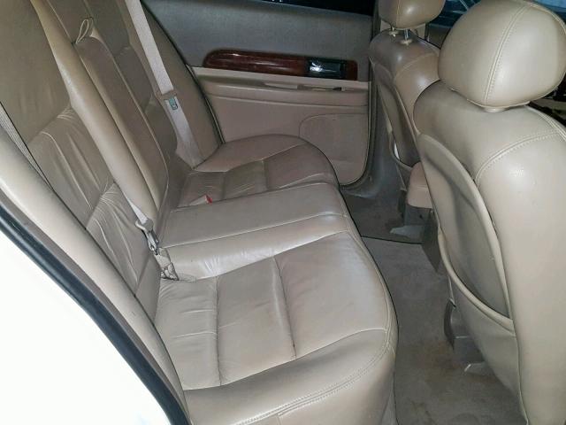 1LNHM87A2YY782766 - 2000 LINCOLN LS WHITE photo 6