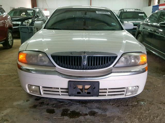 1LNHM87A2YY782766 - 2000 LINCOLN LS WHITE photo 9