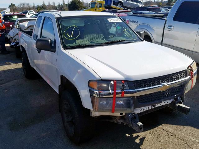 1GCCS198558258853 - 2005 CHEVROLET COLORADO WHITE photo 1