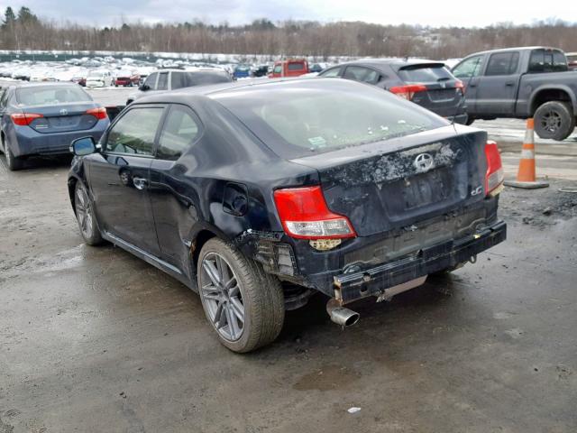 JTKJF5C73D3050560 - 2013 TOYOTA SCION TC BLACK photo 3