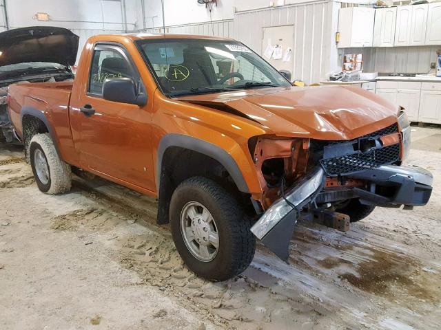 1GCDT149X78173303 - 2007 CHEVROLET COLORADO BROWN photo 1