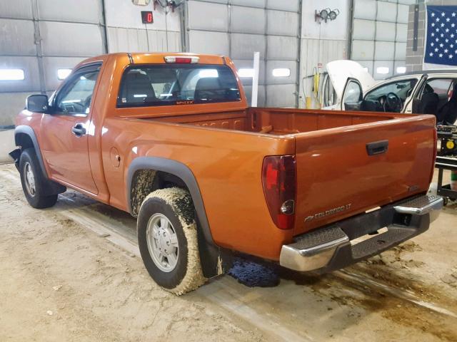 1GCDT149X78173303 - 2007 CHEVROLET COLORADO BROWN photo 3