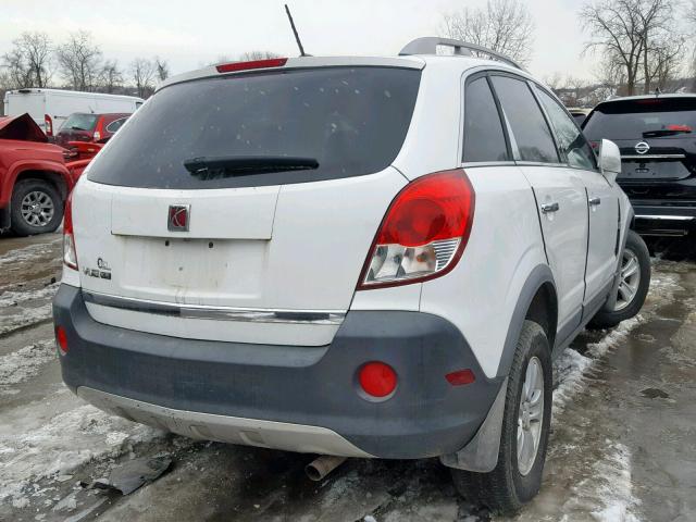 3GSCL33P18S559130 - 2008 SATURN VUE XE WHITE photo 4