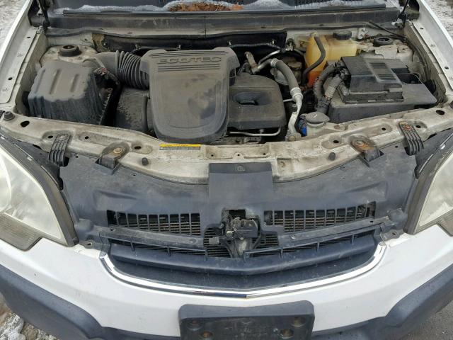 3GSCL33P18S559130 - 2008 SATURN VUE XE WHITE photo 7