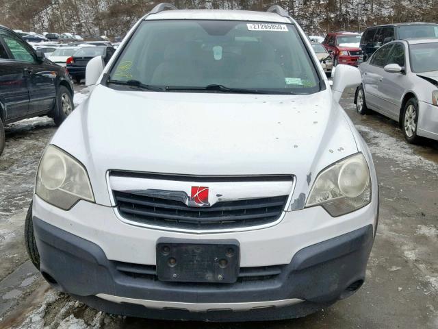 3GSCL33P18S559130 - 2008 SATURN VUE XE WHITE photo 9