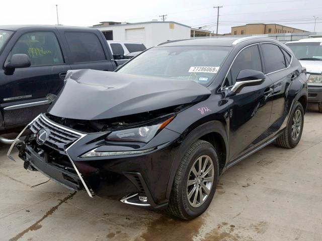 JTJYARBZ5J2108326 - 2018 LEXUS NX 300 BLACK photo 2