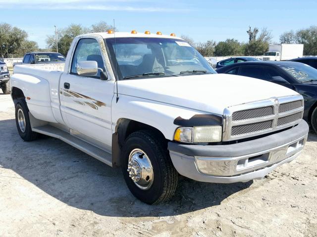 1B7MC3657TS529581 - 1996 DODGE RAM 3500 WHITE photo 1