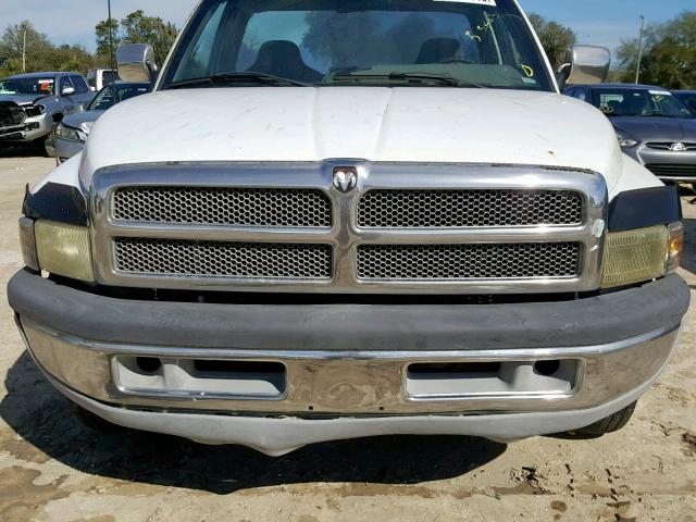 1B7MC3657TS529581 - 1996 DODGE RAM 3500 WHITE photo 9