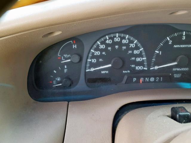 5LMPU28A4XLJ30733 - 1999 LINCOLN NAVIGATOR Qızıl foto 8