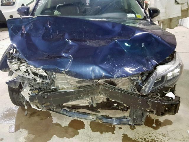 4T1BK1EB2GU216773 - 2016 TOYOTA AVALON XLE BLUE photo 7