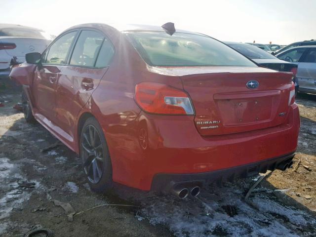 JF1VA1C6XJ9821618 - 2018 SUBARU WRX PREMIU RED photo 3