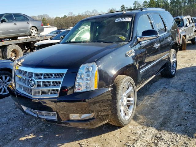 1GYS4DEFXBR162700 - 2011 CADILLAC ESCALADE P BLACK photo 2