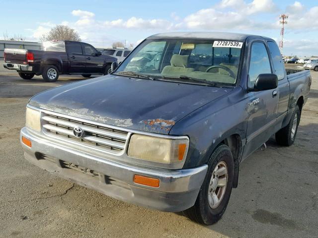 JT4TN12D5T0027008 - 1996 TOYOTA T100 XTRAC BLUE photo 2